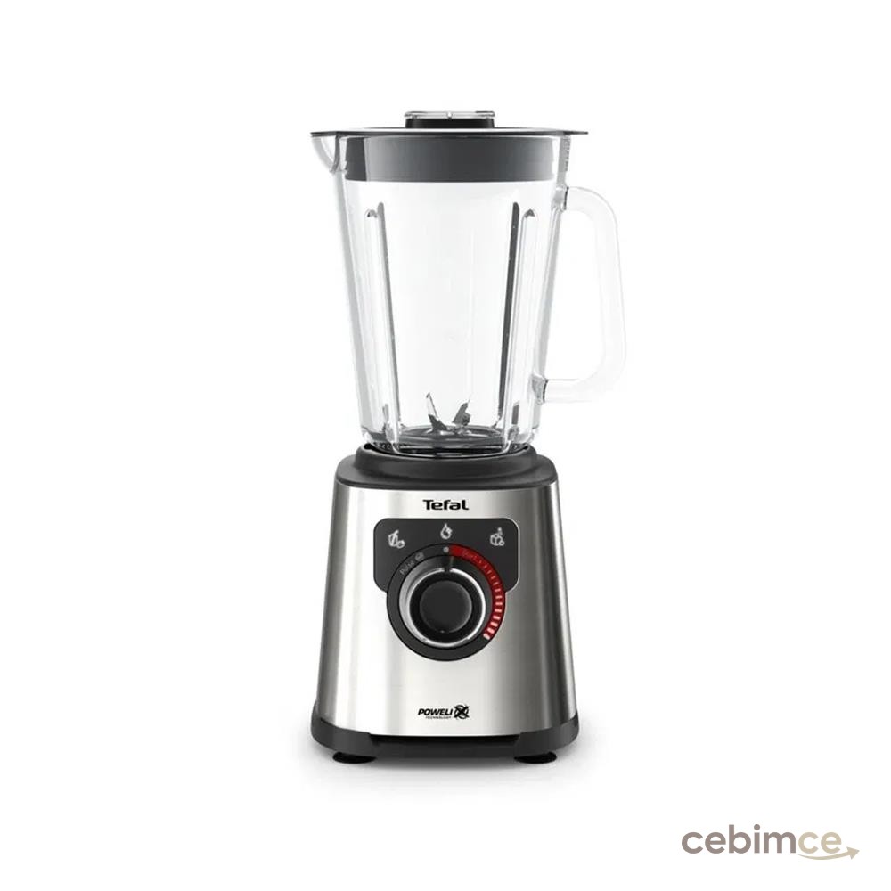 TEFAL Perfect Mix+ Cam Sürahili Yüksek Hızlı Blender 1200W Koyu Gri