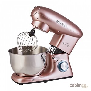Karaca Multichef Mutfak Şefi 1400W 5.5 L Rose Gold Stand Mikser (Kıyma Çekme - Sucuk - Sosis - İçli Köfte Aparatlı)