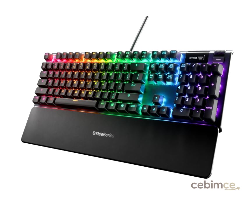STEELSERIES SSK64538 Apex 5 Mekanik Gaming Klavye Siyah