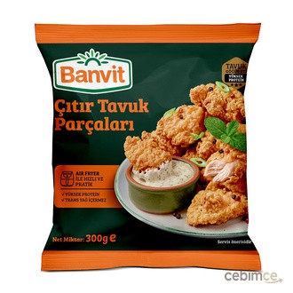 Banvit Çıtır Tavuk Parçaları 300 G
