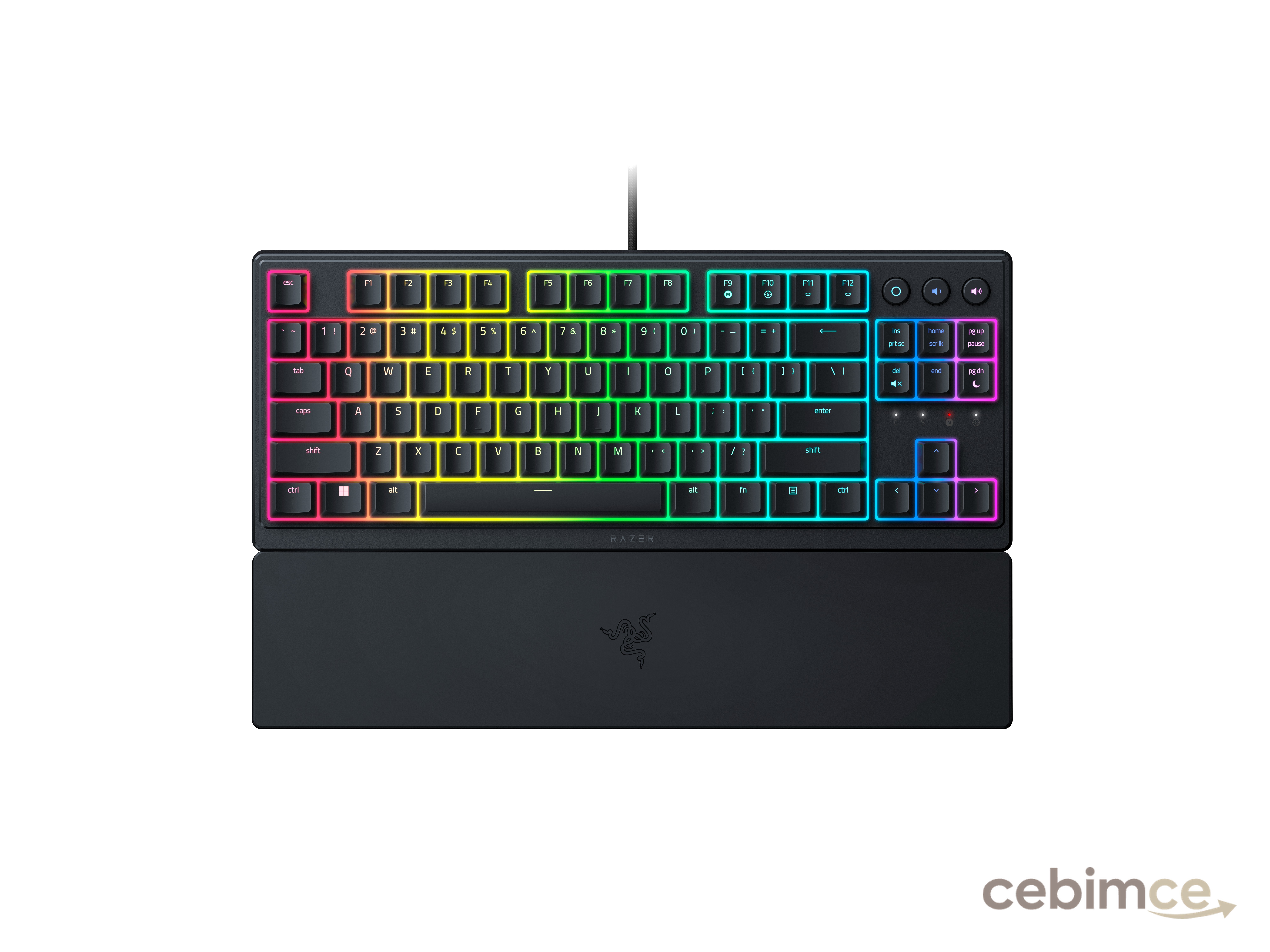 RAZER Ornata V3 TNKY Kablolu Q Klavye Siyah