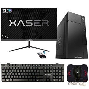 Xaser XSR395 Intel Core i5-2400 23.8" 8 GB RAM 512 GB SSD FreeDOS Masaüstü Ofis Bilgisayarı