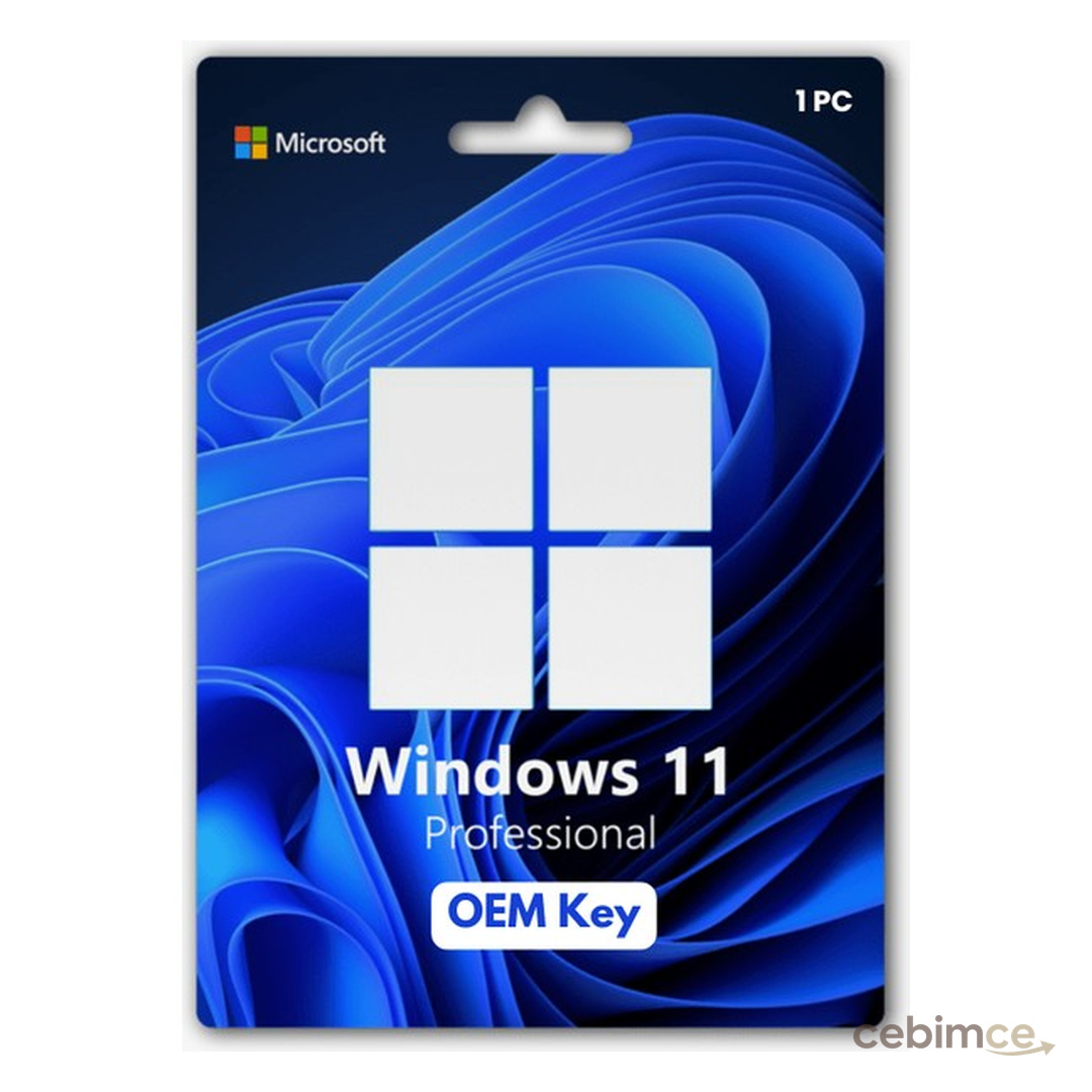 Microsoft Windows 11 Pro Oem Dijital Lisans Anahtarı