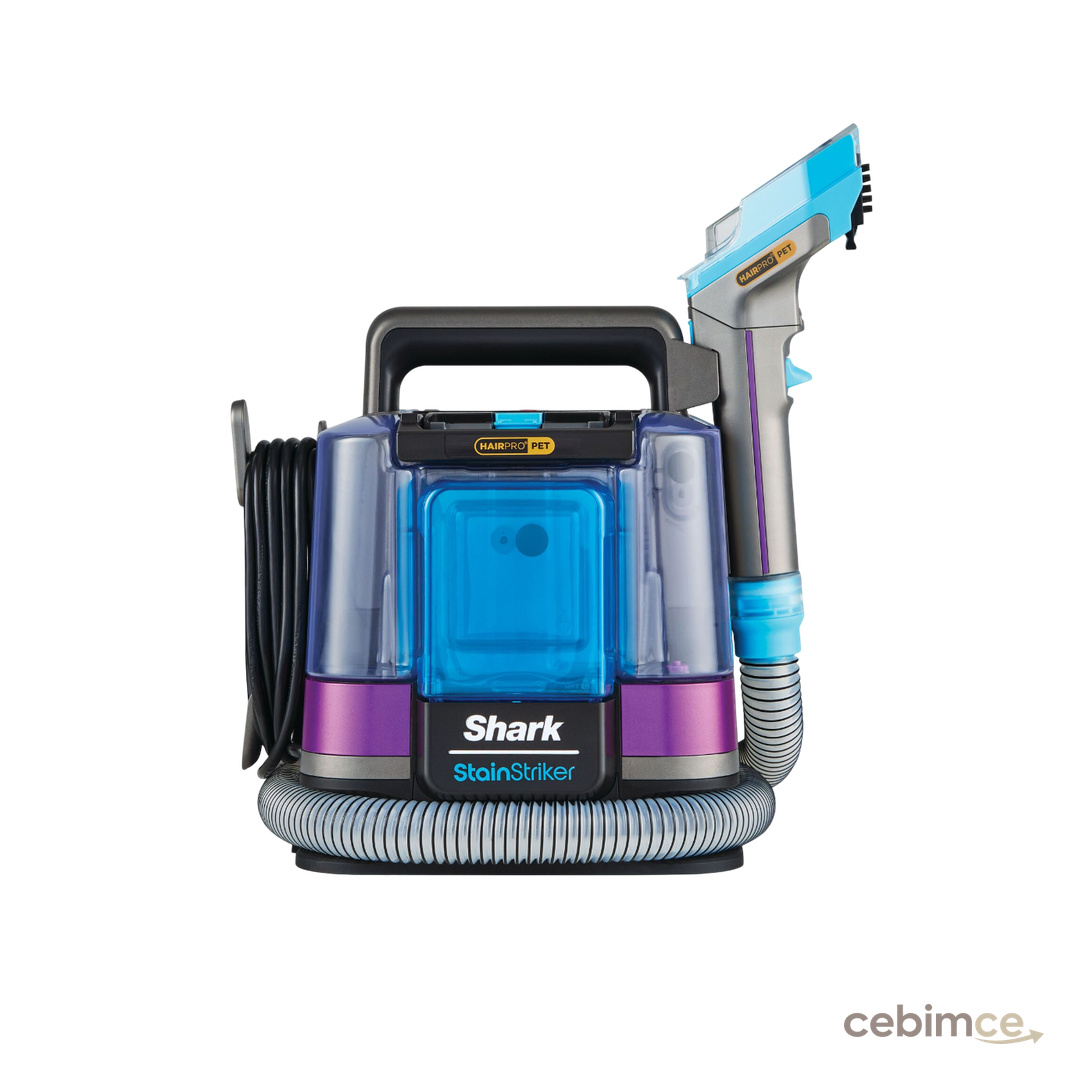SHARK StainStriker HairPro Pet Başlıklı Koltuk Yıkama ve Leke Çıkarma Makinesi