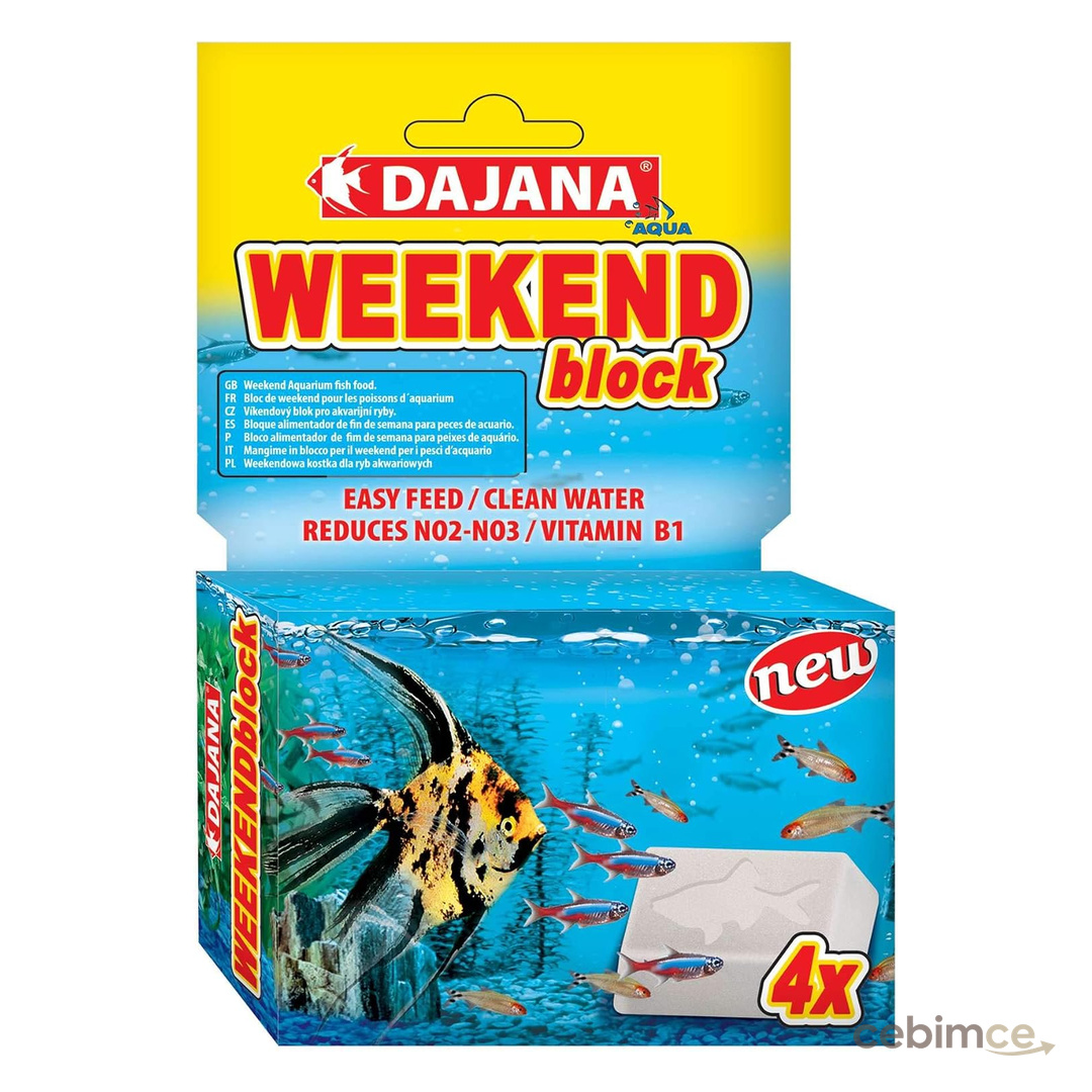Dajana Weekend Block Tatil Yemi 4 lü 25 Gr