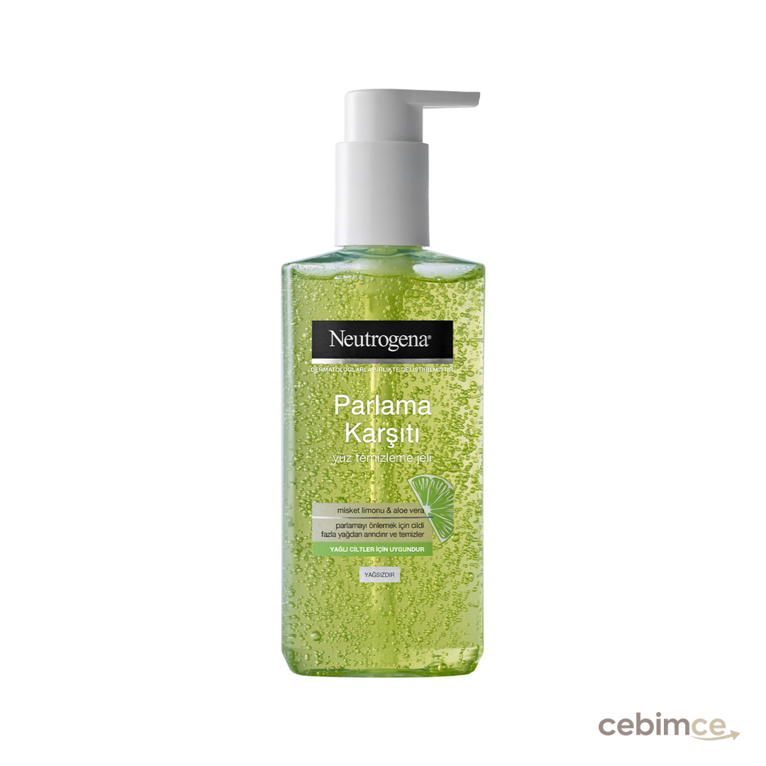Neutrogena Visibly Clear Pore&Shine Yüz Temizleme Jeli, 200 ml