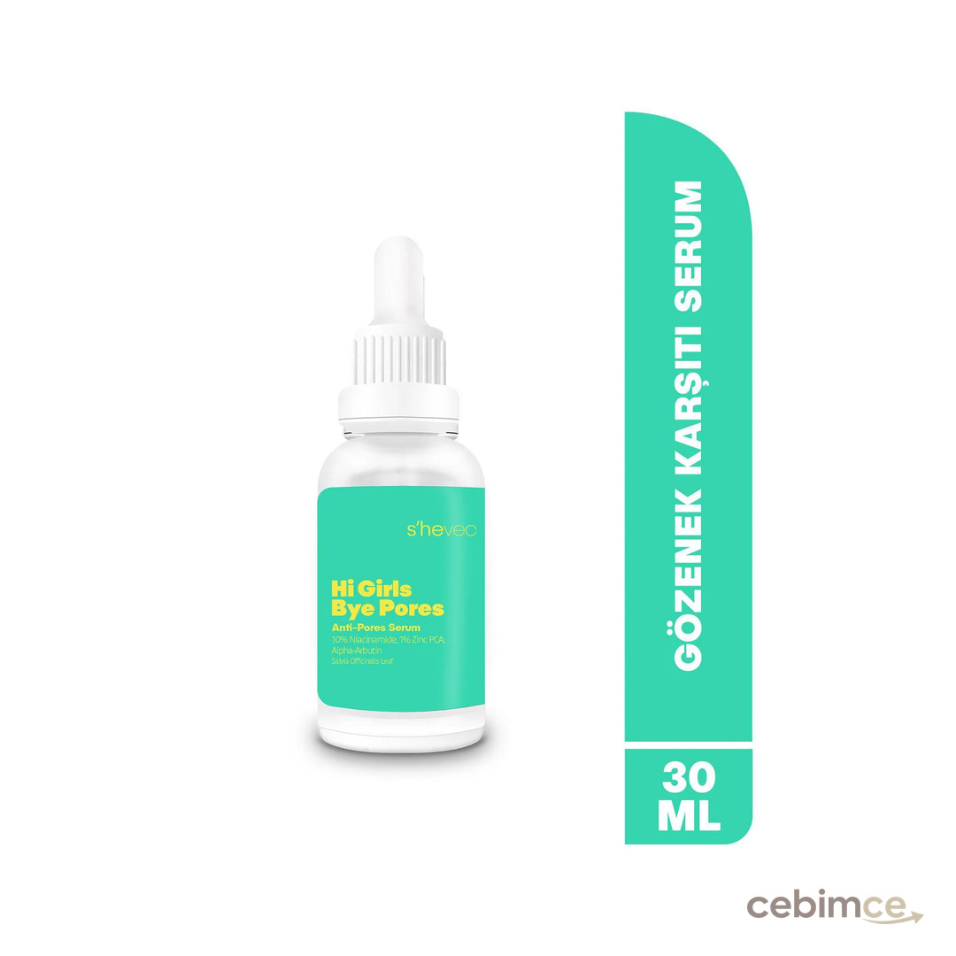 HI GIRLS BYE PORES - Sivilce Ve Leke Karşıtı Arbutin %2 Niacinamide %10 ZİNC PCA %1 Serum 30 ml