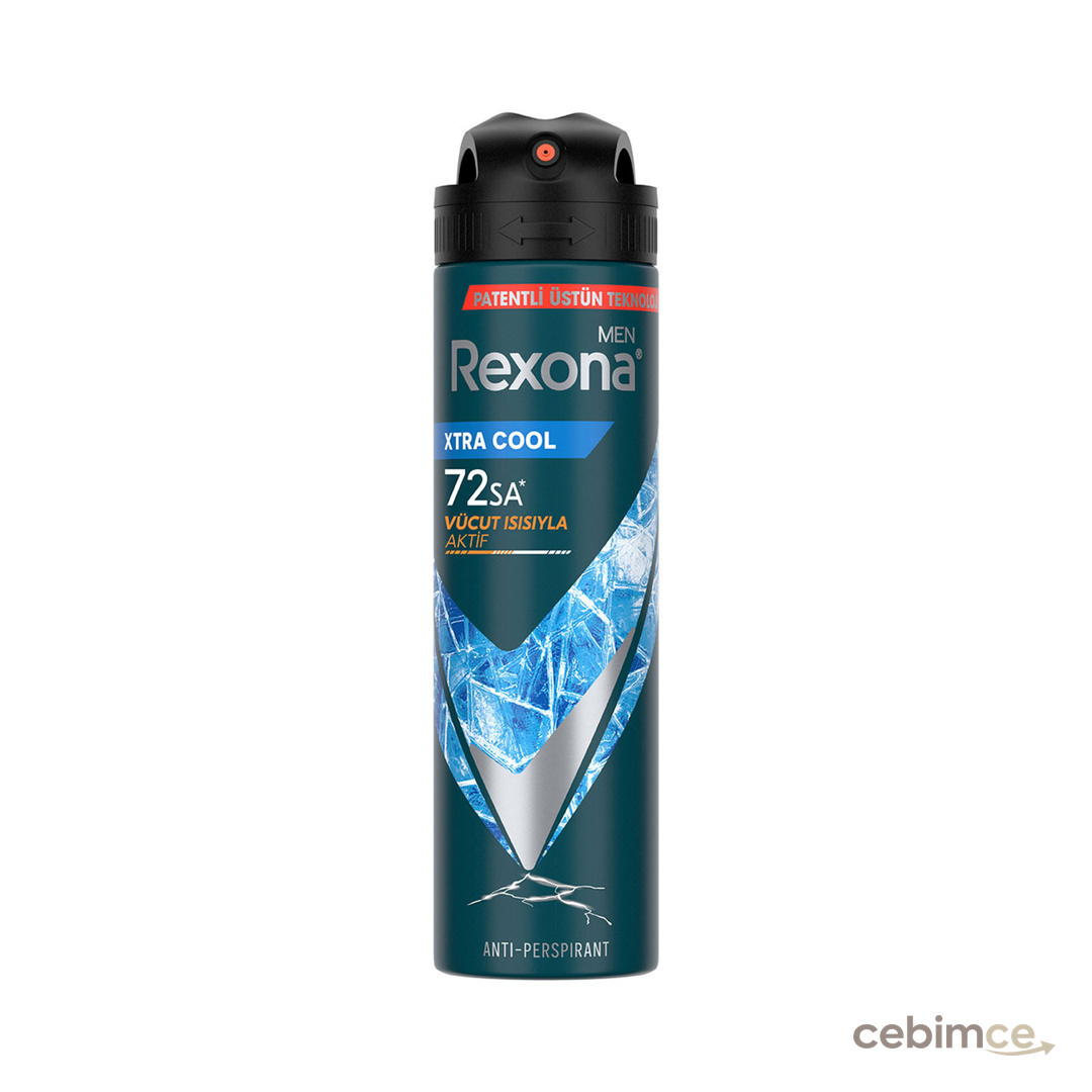 Rexona Men Erkek Sprey Deodorant Xtra Cool 150 ml