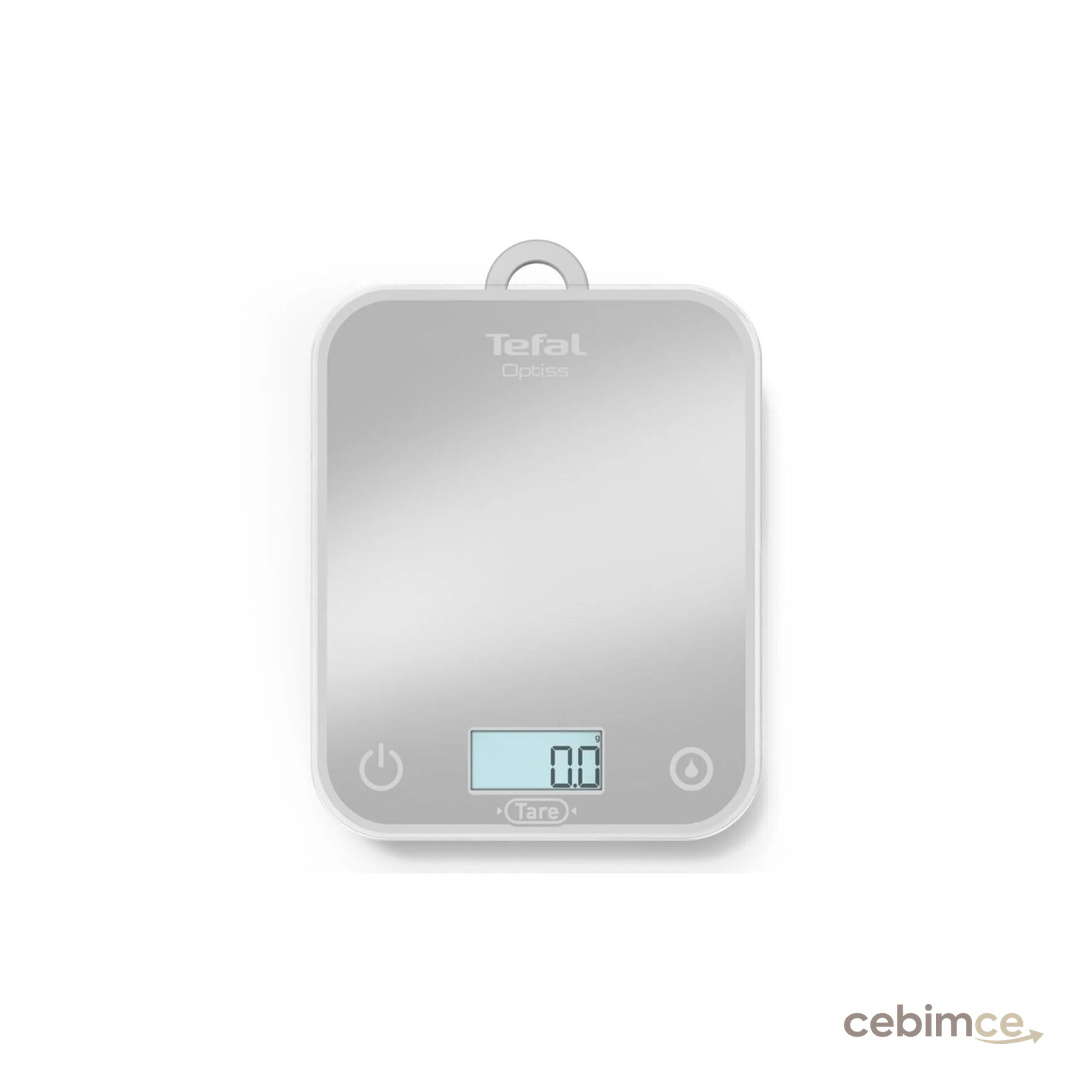 TEFAL Optiss Gümüş Elektronik Mutfak Tartısı