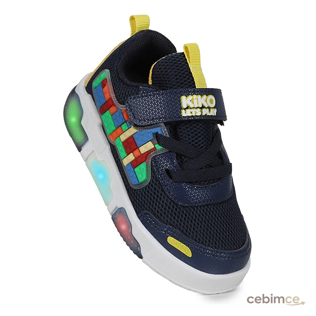 Kiko Kids Scarpe Cırtlı Işıklı Erkek Bebek / Çocuk Spor Ayakkabı