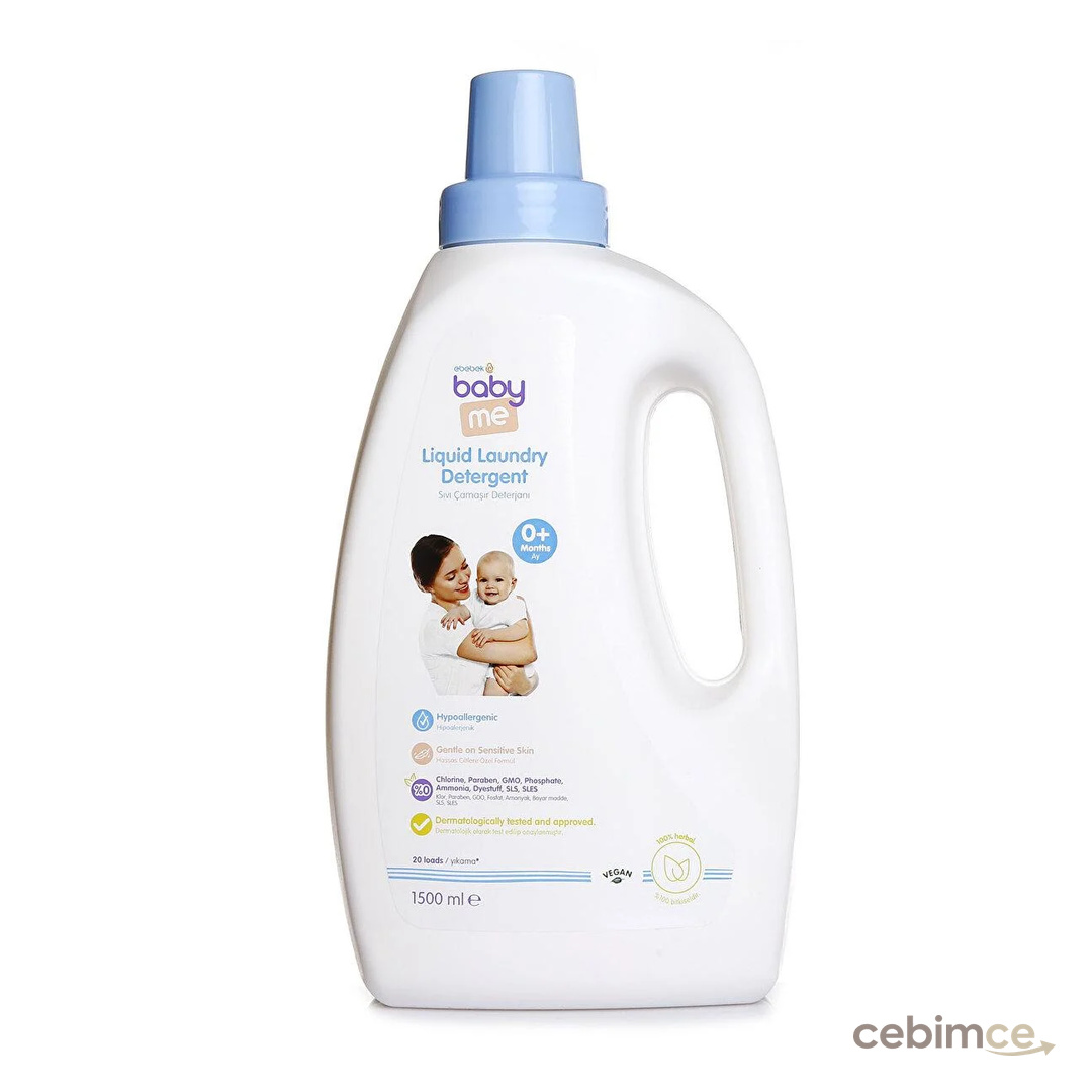 baby me Sıvı Bebek Çamaşır Deterjanı 1500 ml