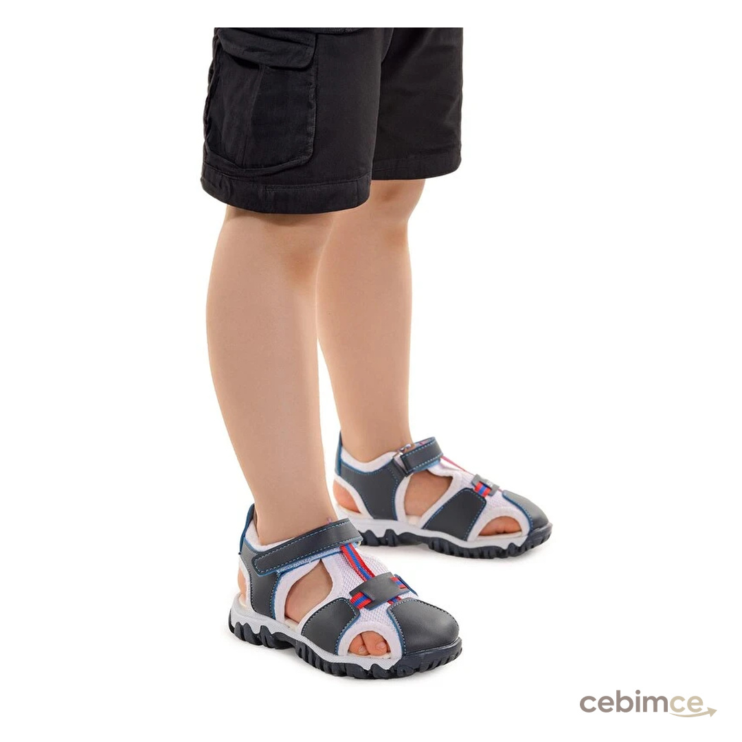 Kiko Kids Erkek Bebek Sandalet Arz 2399