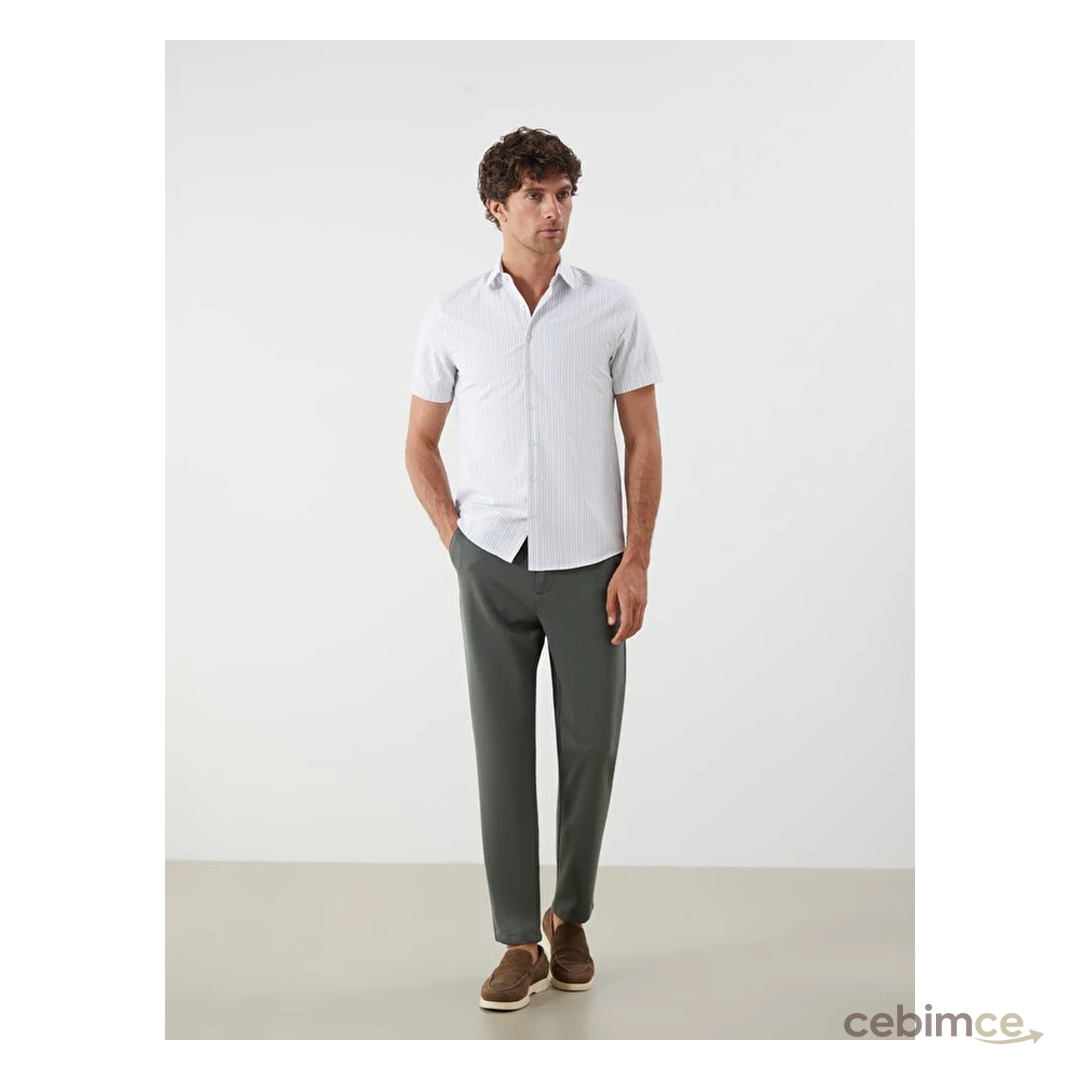 LCWAIKIKI Classic Dar Kalıp Erkek Chino Pantolon