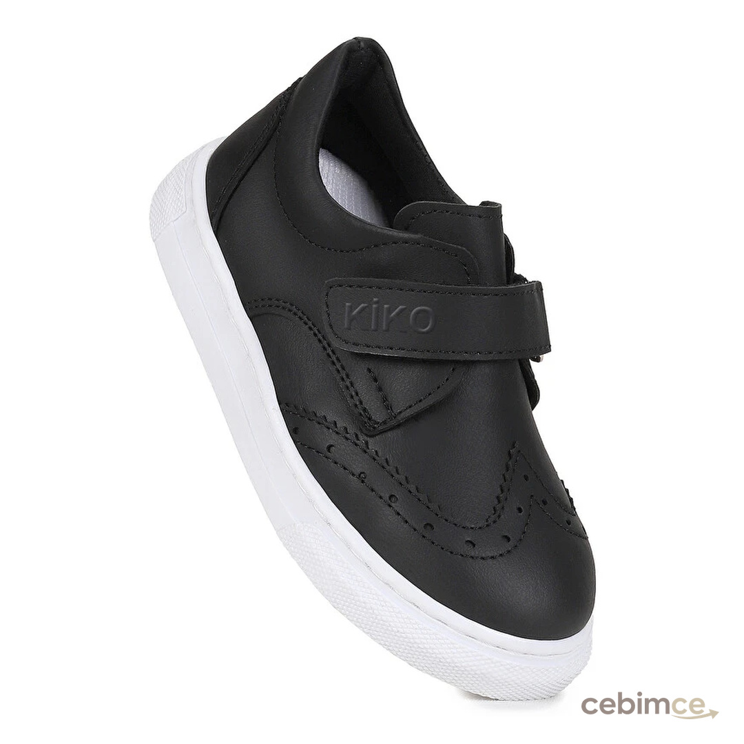 Kiko Kids Richie Cilt Cırtlı Günlük Erkek Çocuk Casual Ayakkabı