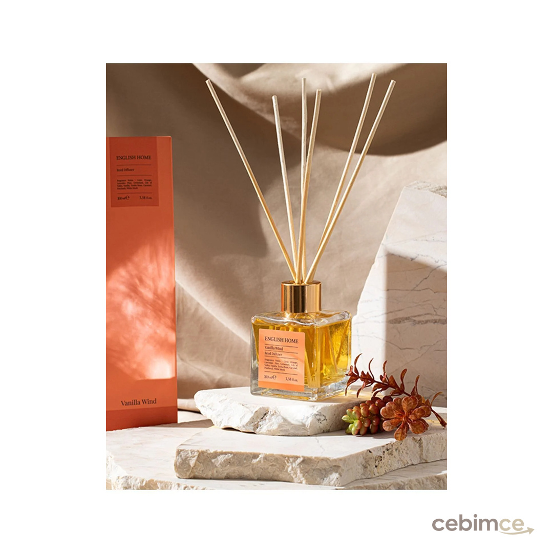 English Home Vanilla Wind Çubuklu Oda Kokusu 100 ml