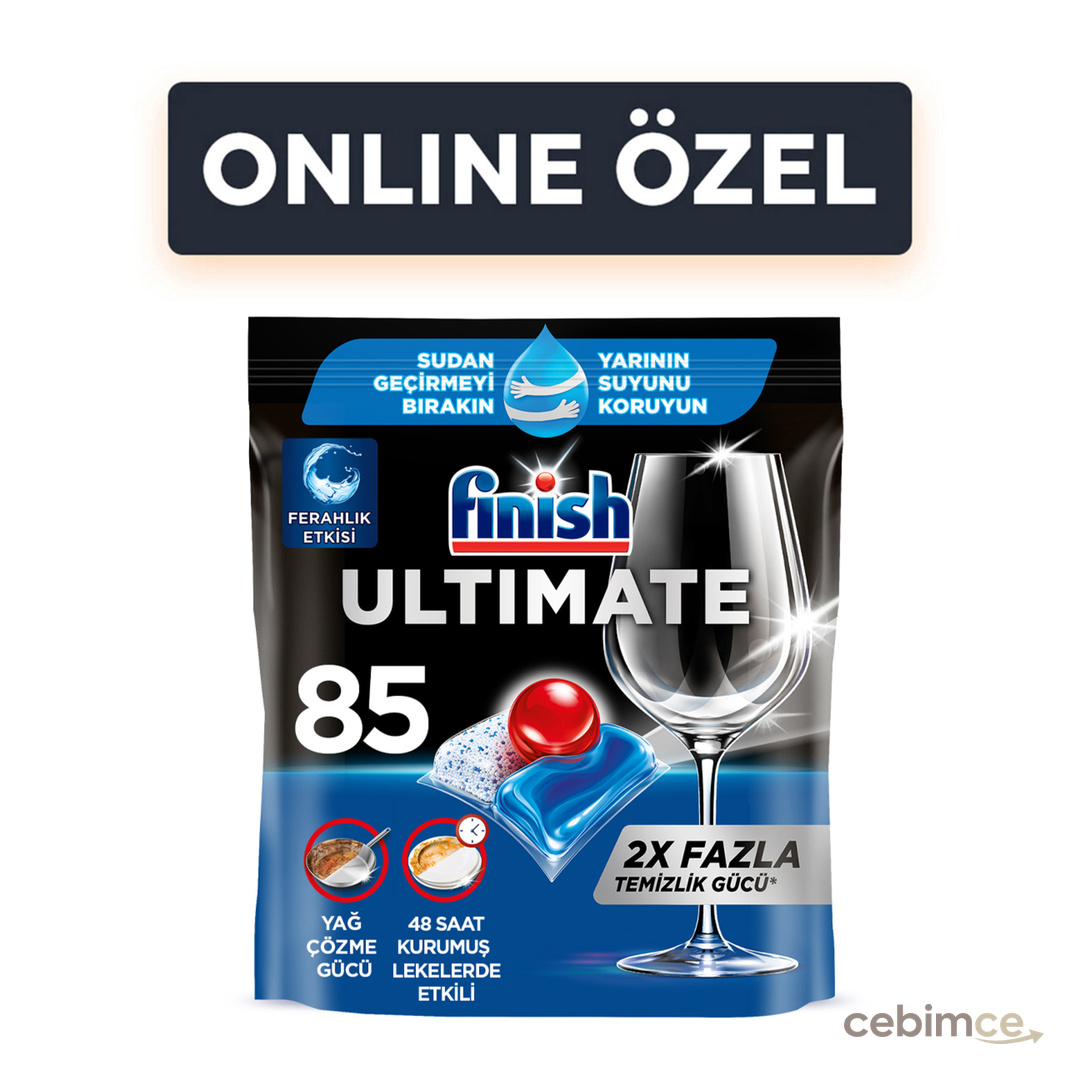 Finish Ultımate Hepsi 1 Arada 85 Tablet 1096 G