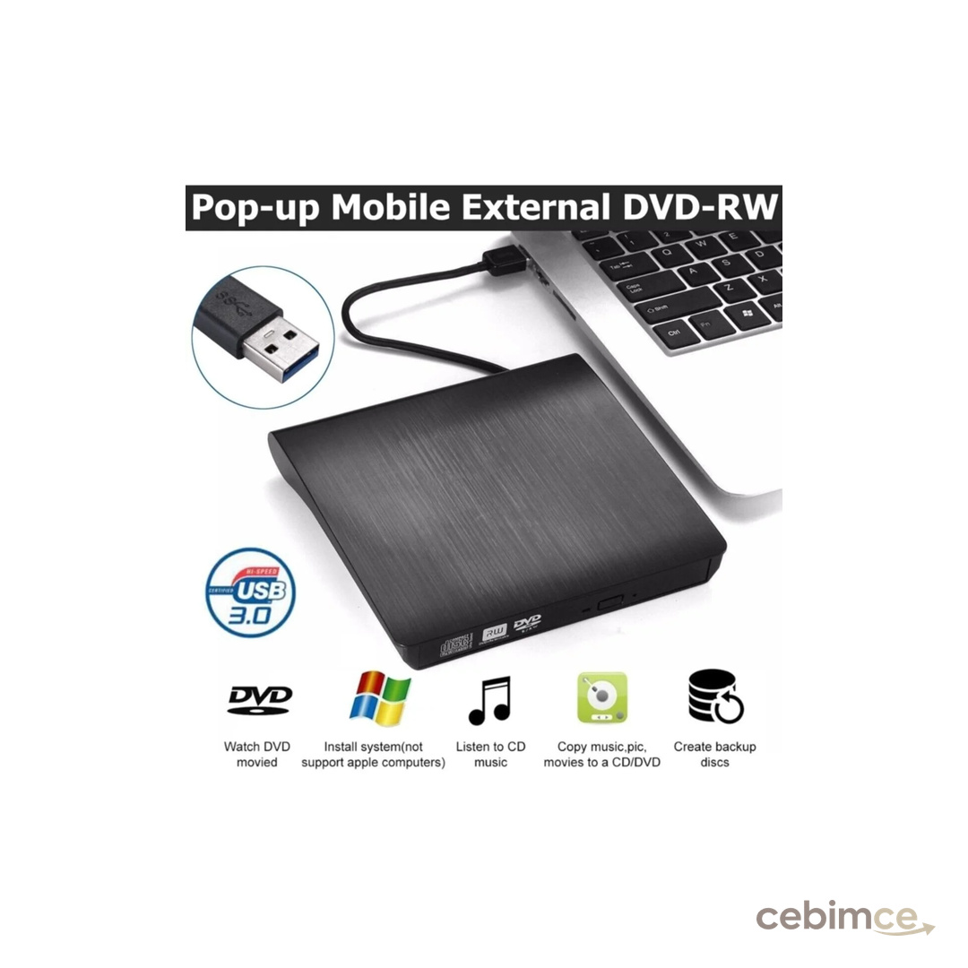 pop ups Pop Up External Usb 3.0 Optik Sürücü
