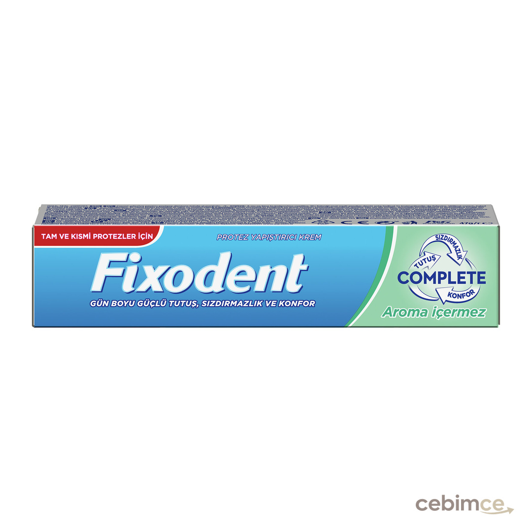 Fıxodent Complete Diş Protez Yapıştırıcı Krem 47G