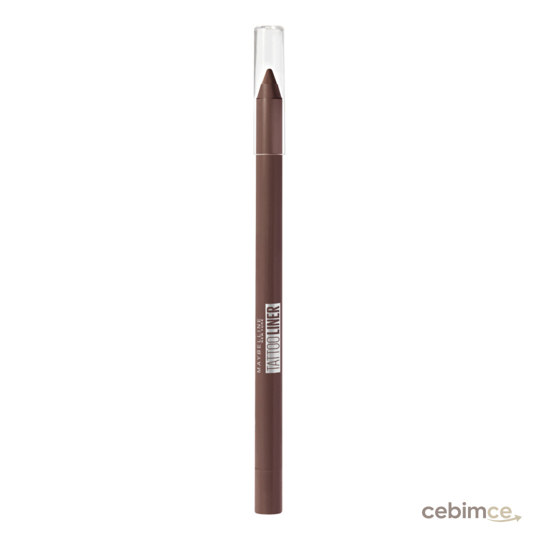 Maybelline New York Tattoo Liner Jel Göz Kalemi - 911 Smooth Walnut (Kahverengi)