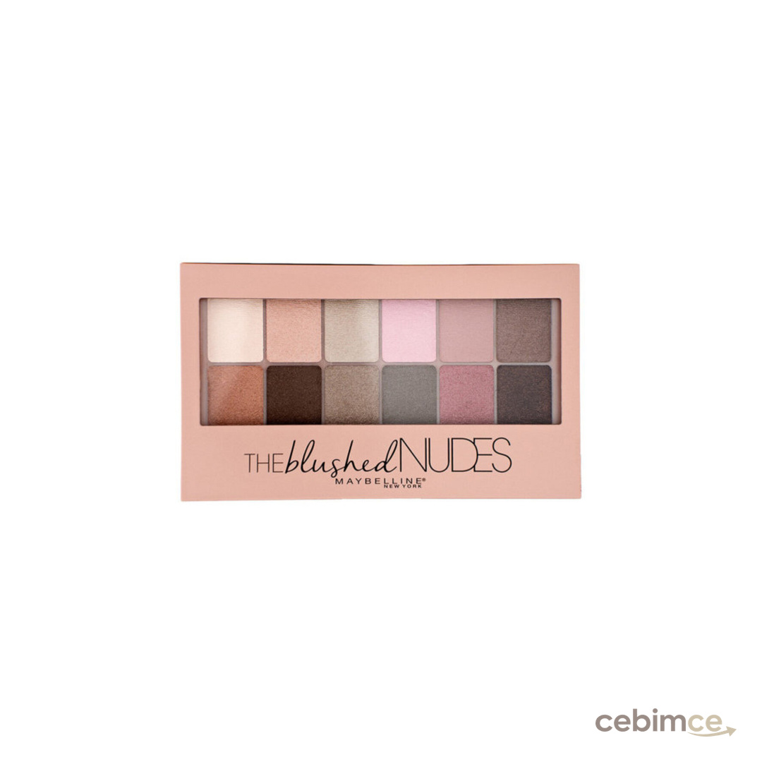 Maybelline New York The Blushed Nudes Far Paleti
