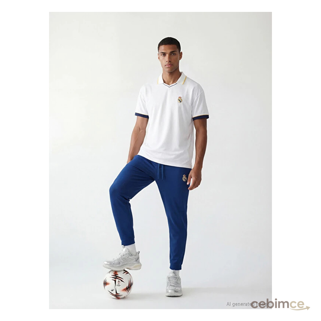 XSIDE ACTIVE Real Madrid Nakışlı Erkek Jogger Eşofman Altı