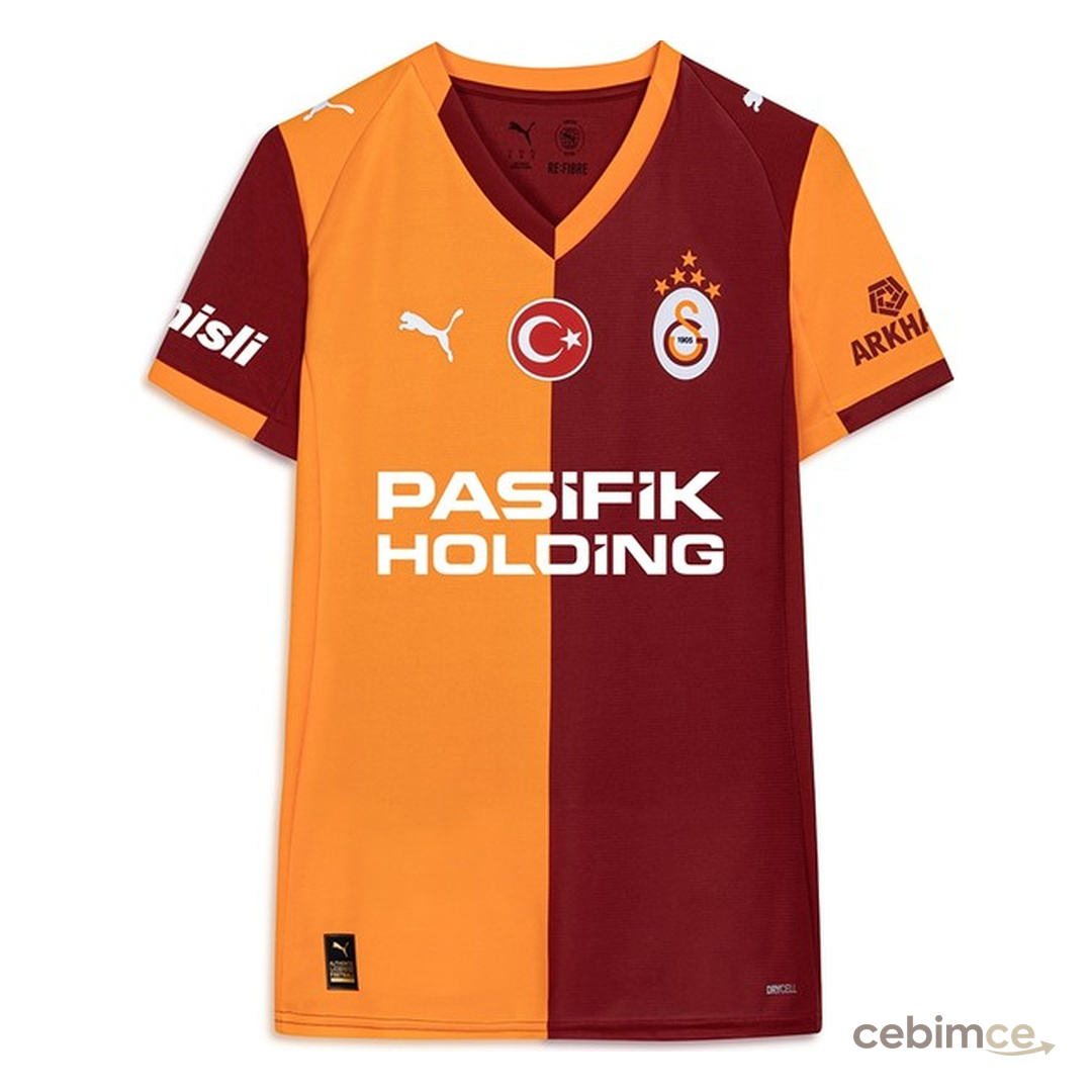 Gs Store Galatasaray Puma 2025/2026 Kadın Iç Saha Parçalı Forma 77981501