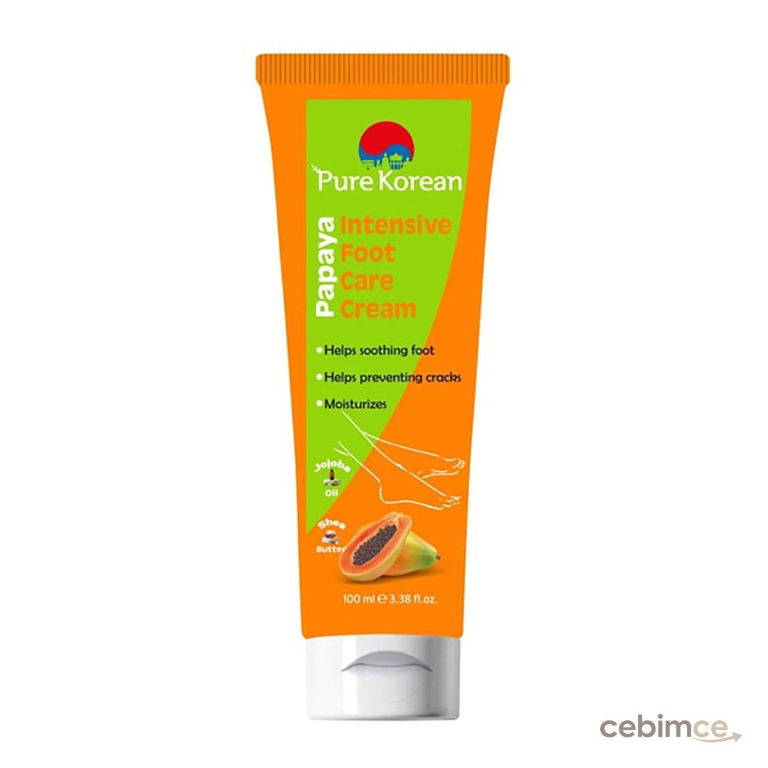 Pure Korean Papaya Ayak Kremi 100 Ml