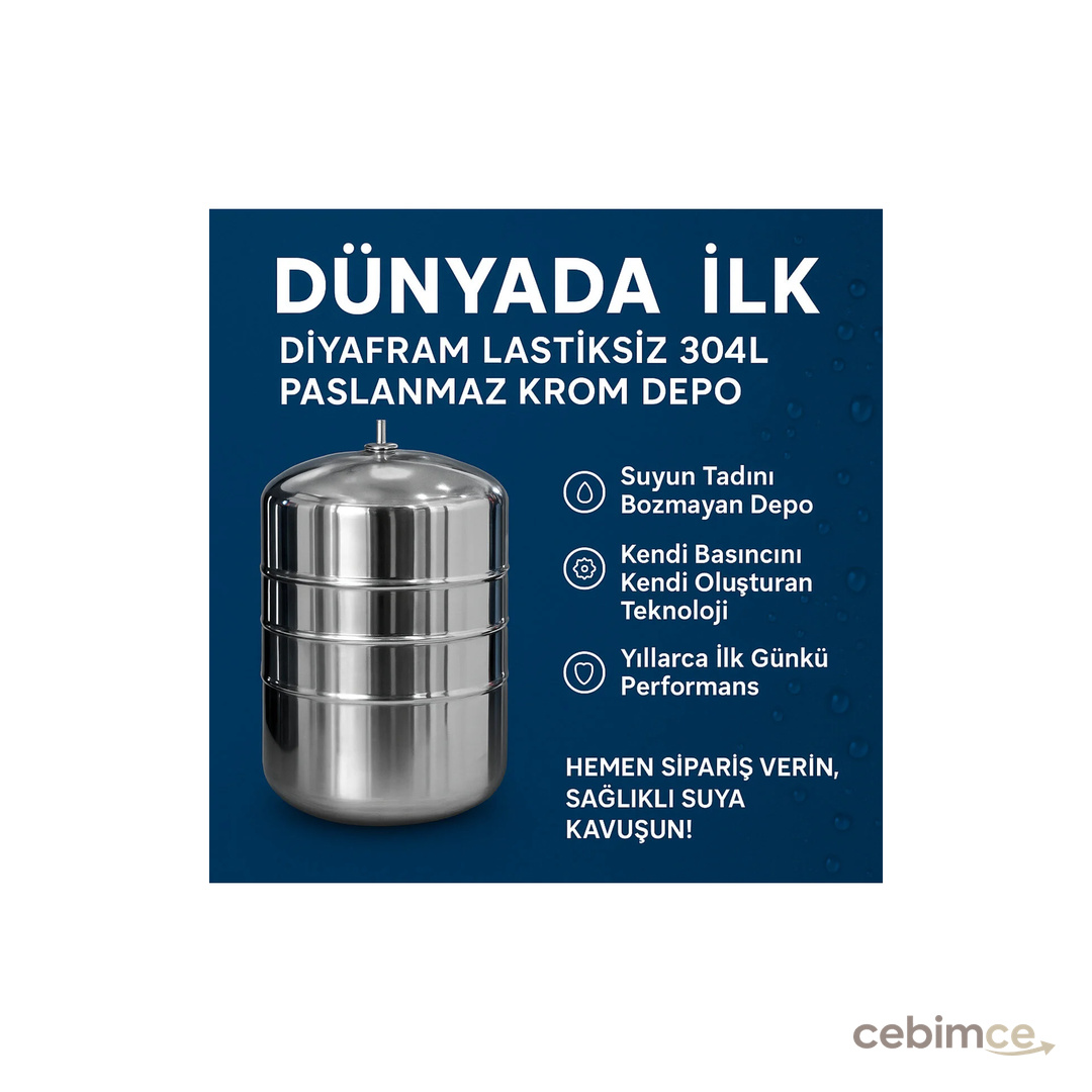 cr Krom su arıtma deposu