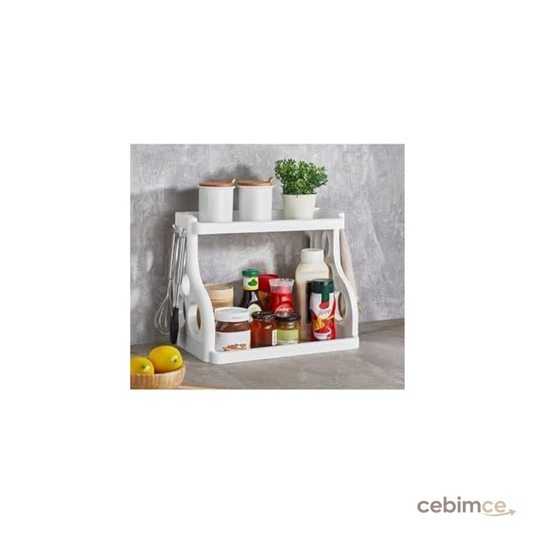 Prime Store Pratik Düzen Iki Katlı Mutfak/dolap Içi Organizer