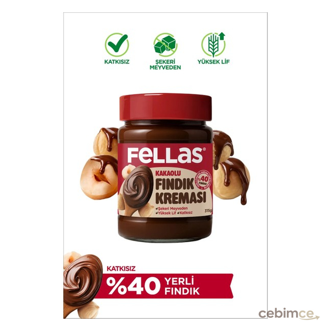 Fellas Kakaolu Fındık Kreması (315 g)