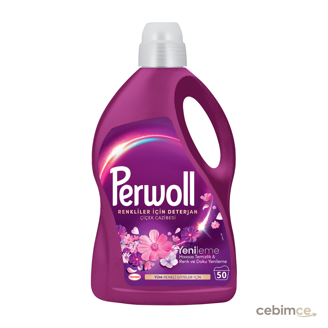 Perwoll Çiçek Cazibesi Renkliler Sıvı Deterjan 2.75 L