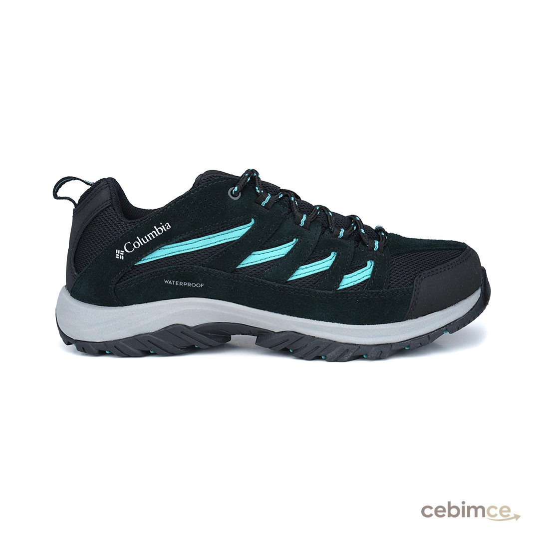 Columbia Crestwood Waterproof 20998810-10 Kadın Outdoor Ayakkabı Siyah Mavi