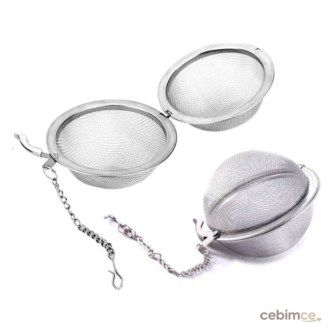 Orret Home Metal Çay Süzgeci,topuz Çay Filtresi,bitki Yeşil Çay Için Paslanmaz Süzgeç,bardağa Asılabilir Topuz