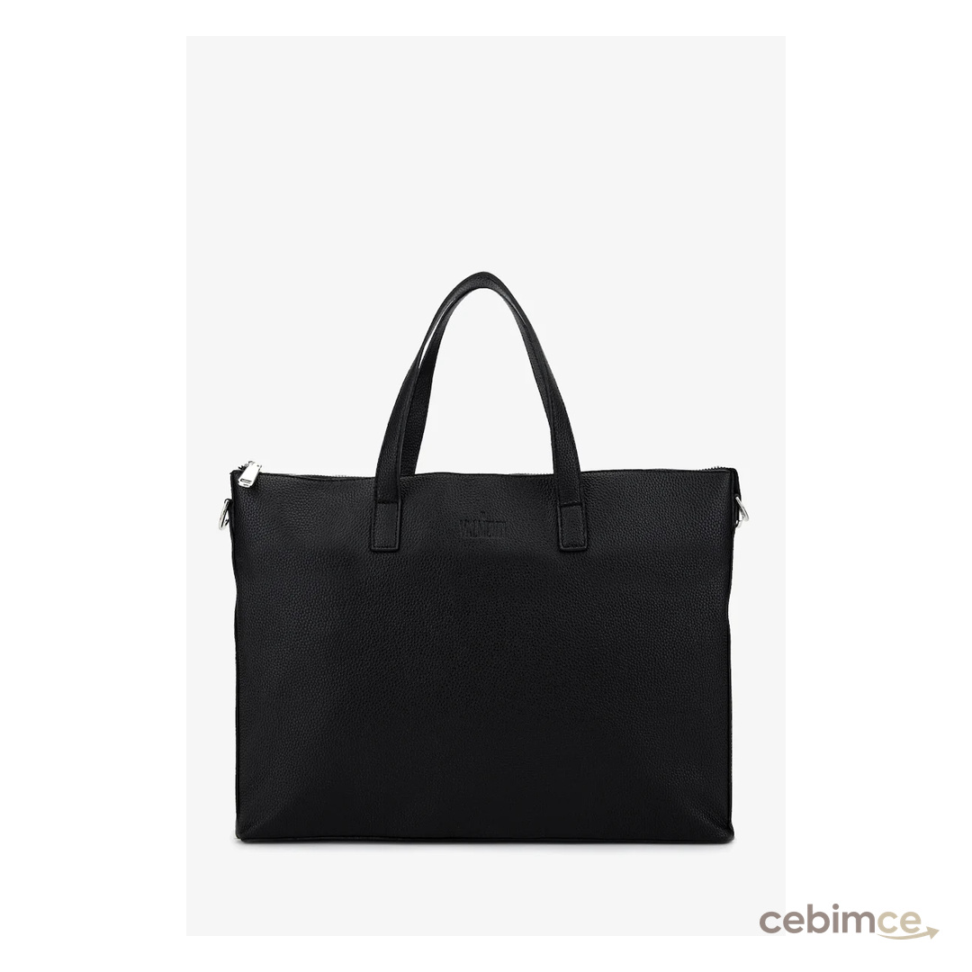 Valmenti Unisex Vegan/Deri Siyah Floter Evrak Çantası 1012 2013 CNT Y25 SIYAH FLTR