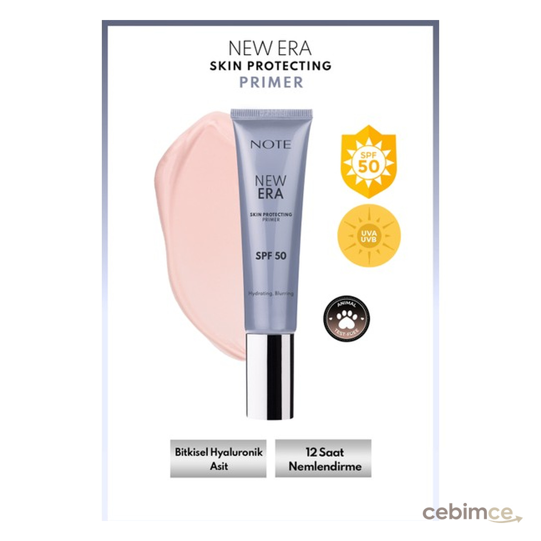 Note Cosmetics New Era Skin Protecting Primer Spf 50 Nemlendirici Makyaj Bazı