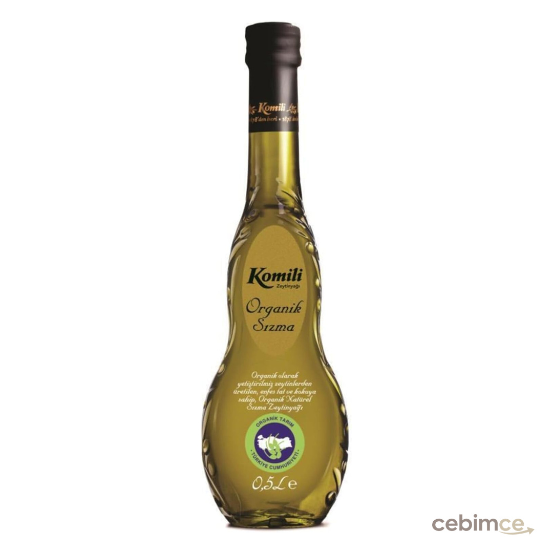 Komili Organik Sızma Cam Şişe 500 ml