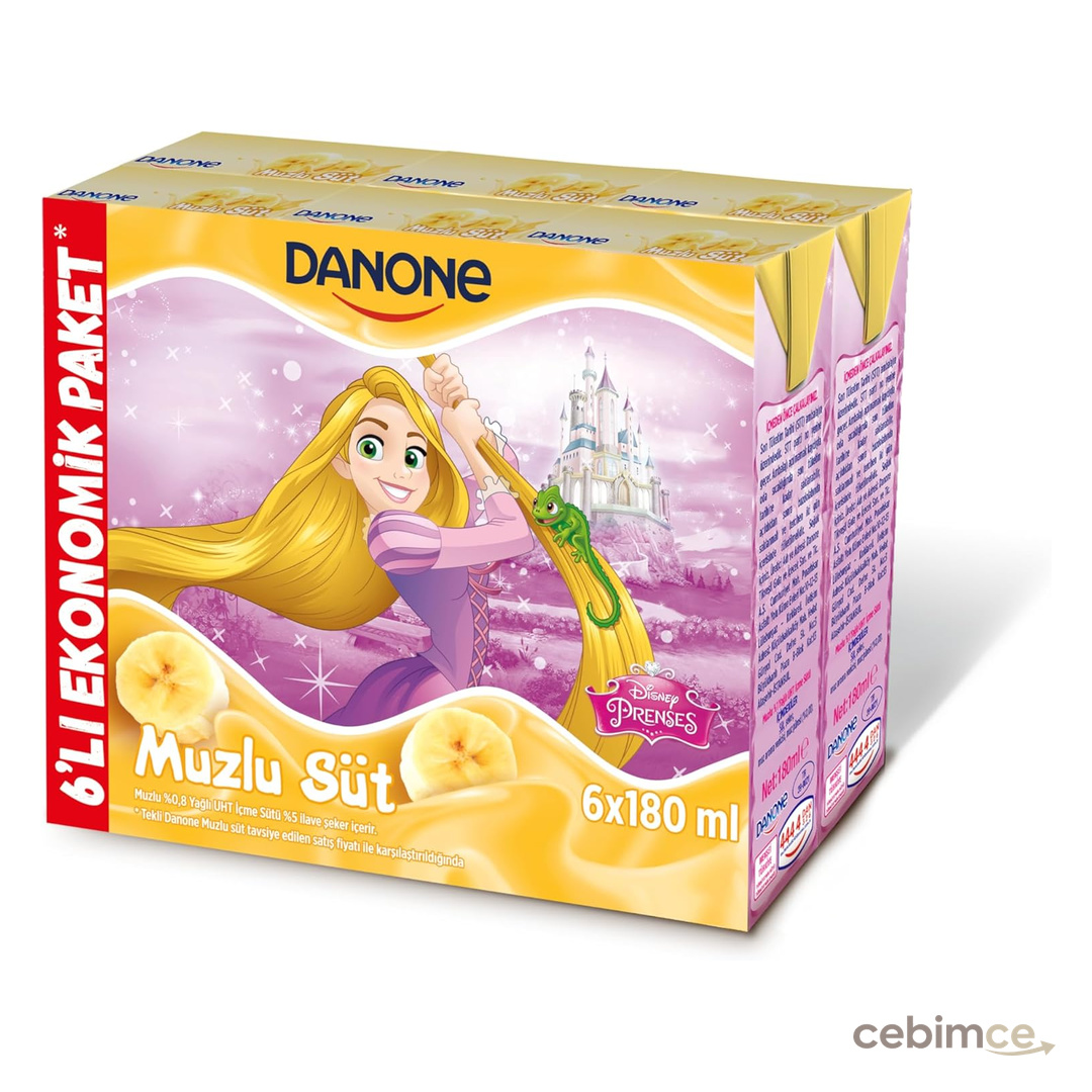 Danone Disney Muzlu Süt 6X180 ML