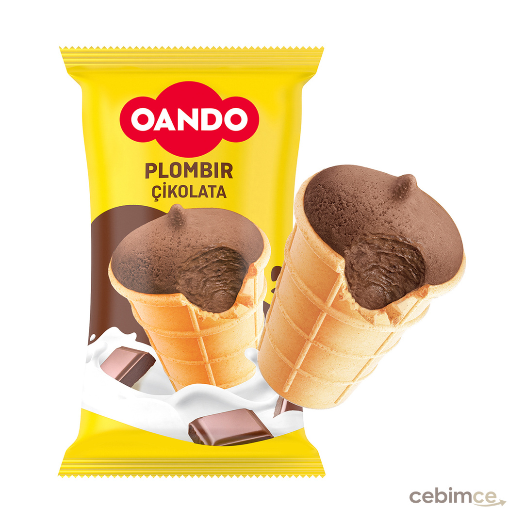 Oando Çikolatalı Plombır Dondurma 120 Ml