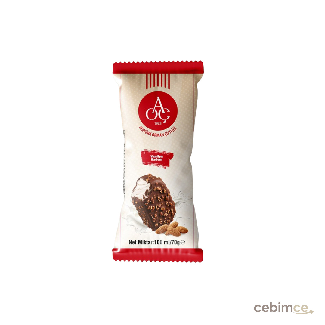 Atatürk Orman Çiftliği Stick Vanilya Badem 100 Ml