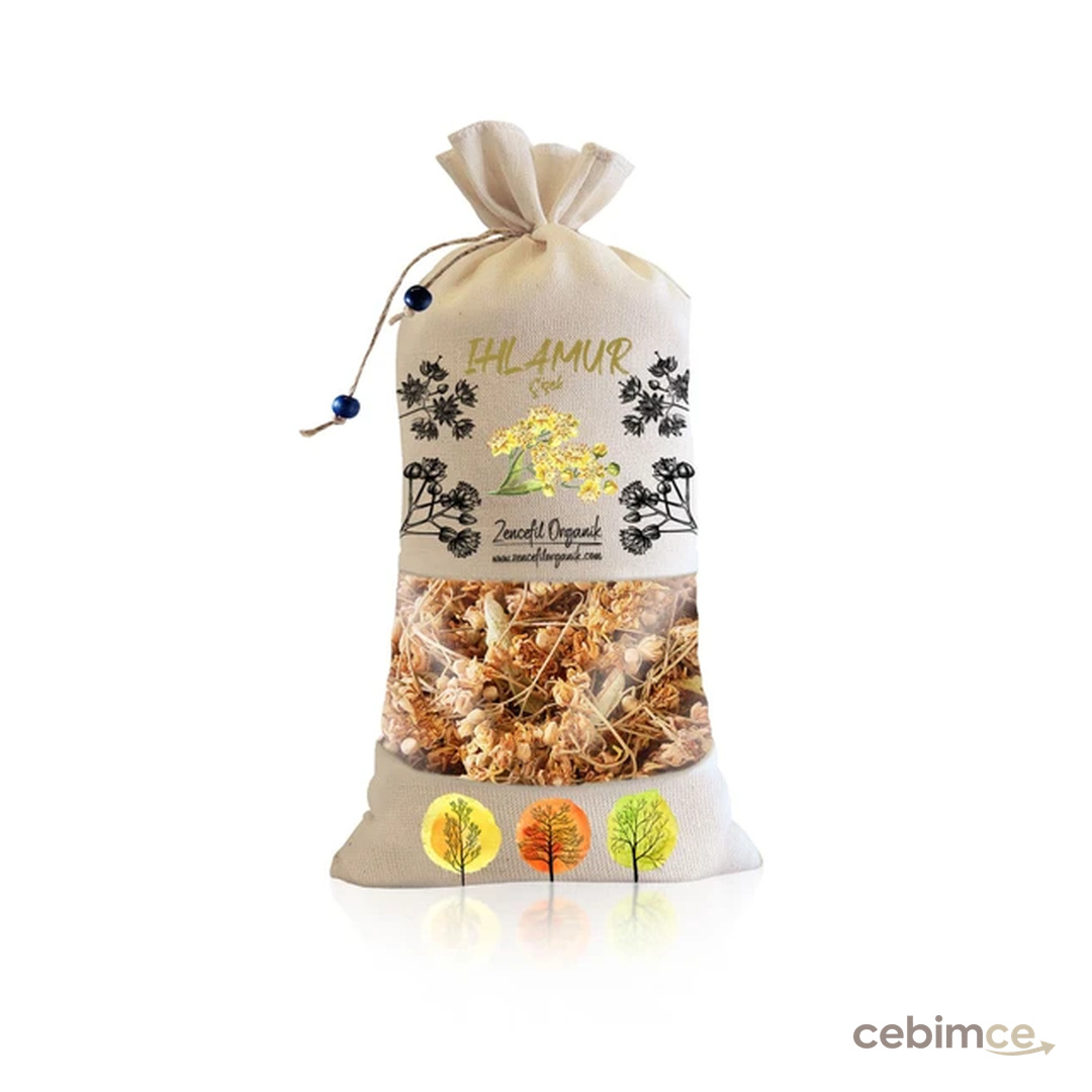 Bez Torba Çiçek Ihlamur 140 Gr. Özel Kalite Linden Flower Saf Çiçek Ihlamur