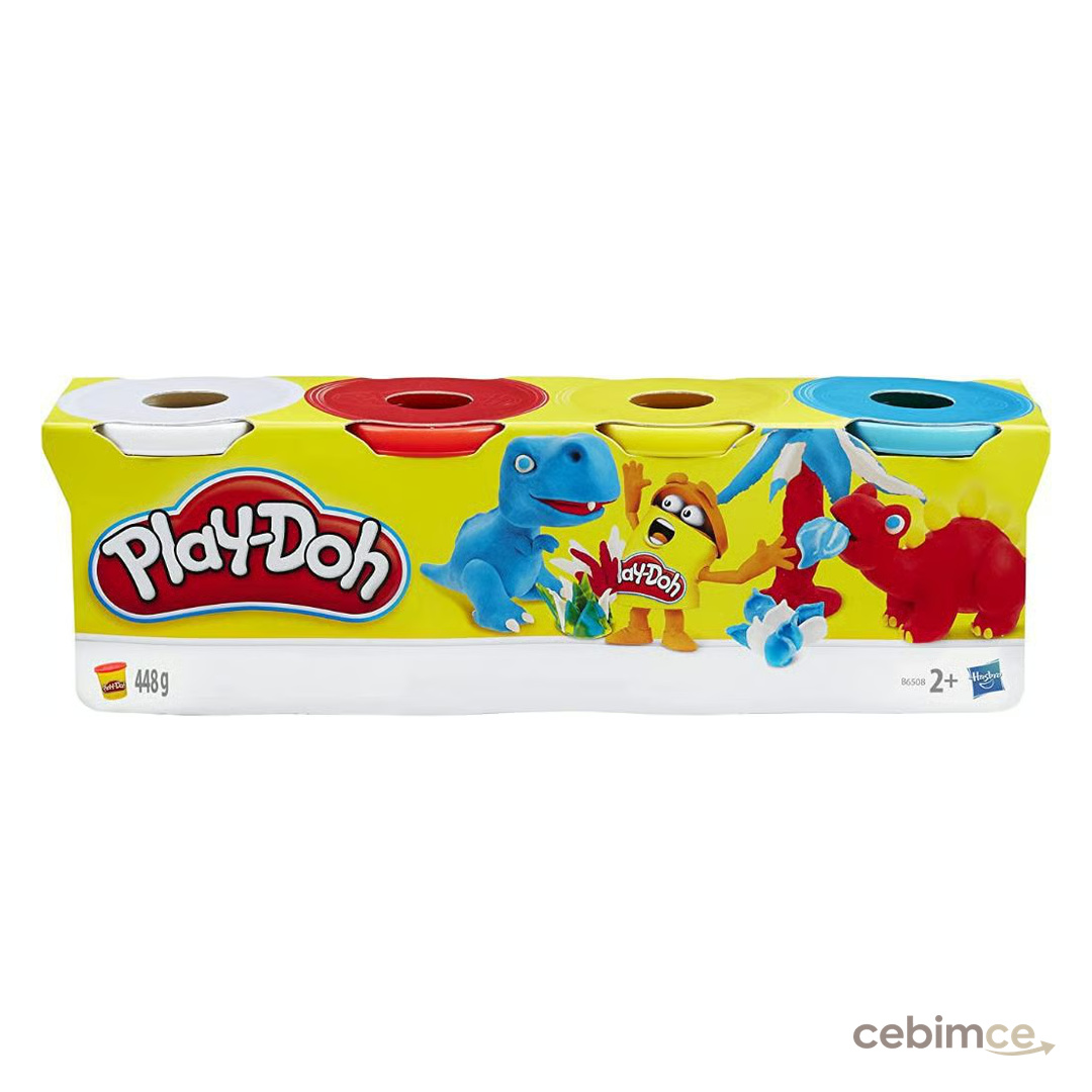 Play Doh Yeni 4'Lü Oyun Hamuru