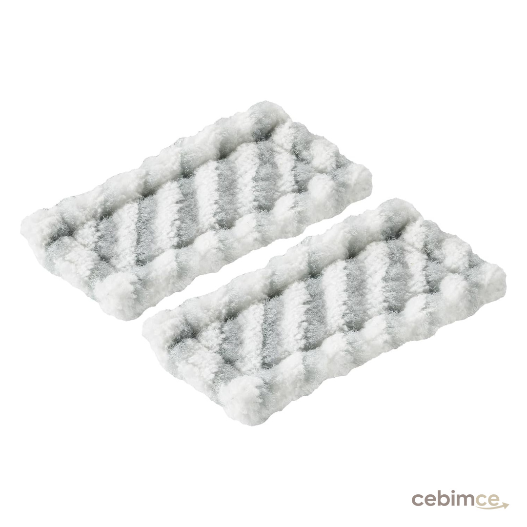 Bosch Home And Garden Küçük Yedek Mikrofiber Bez (Cam Temizleme Makinesi Glassvac için, Cam ve Parlak Yüzeyler için, 2 Adet)