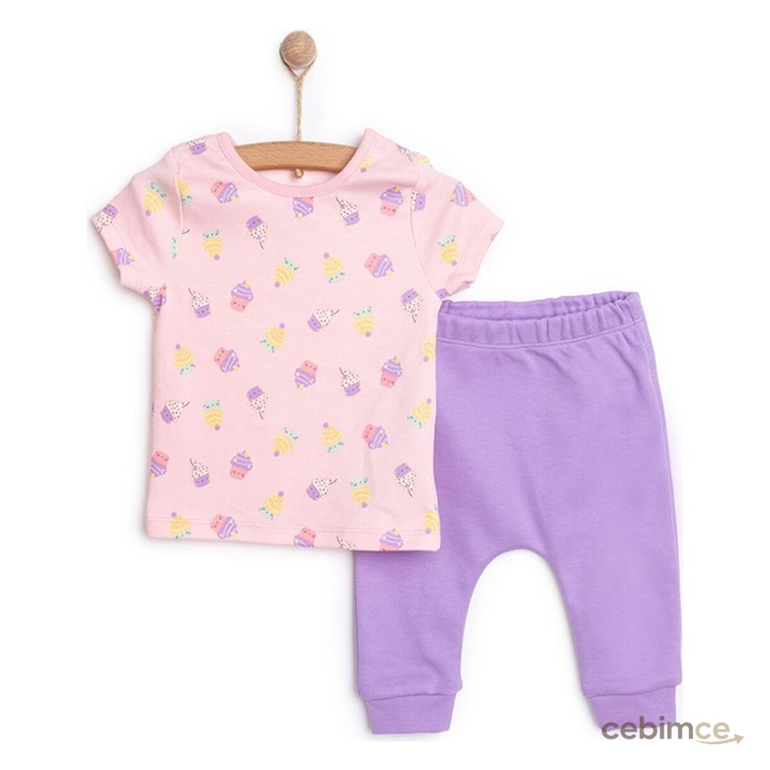 Hellobaby Yenidoğan Tshirt-Patiksiz Alt