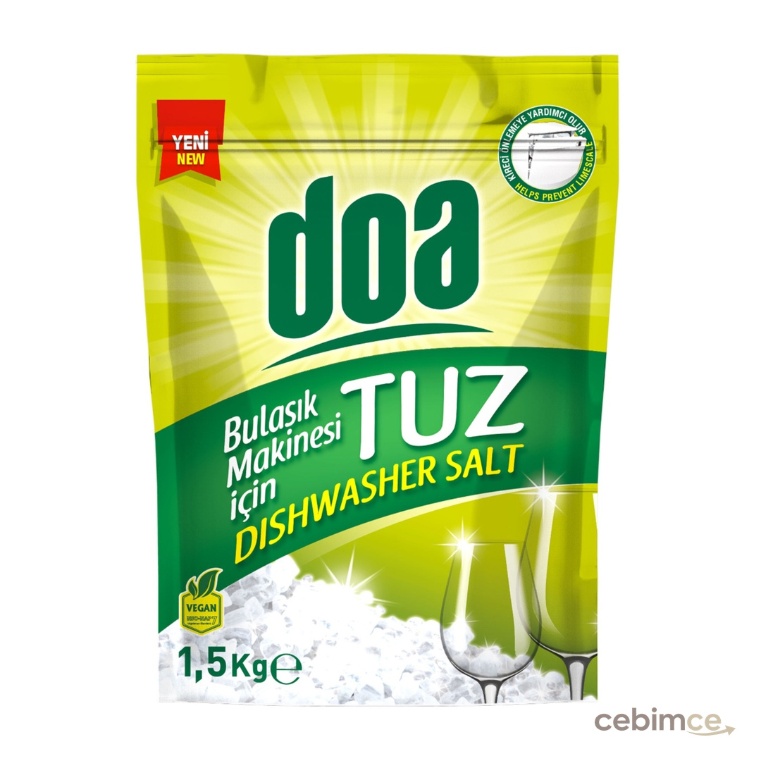 Doa Bulaşık Makinesi Tuzu Doypack 1,5 Kg