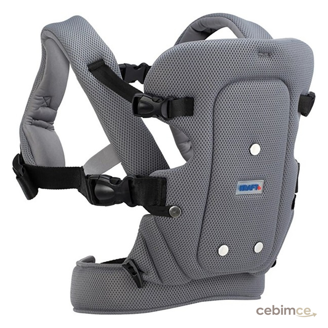 Kraft Air Cool Kanguru 4 Ay ve Üzeri Bebekler İçin Ergonomik Nefes Alabilen Yapı ile Konfor