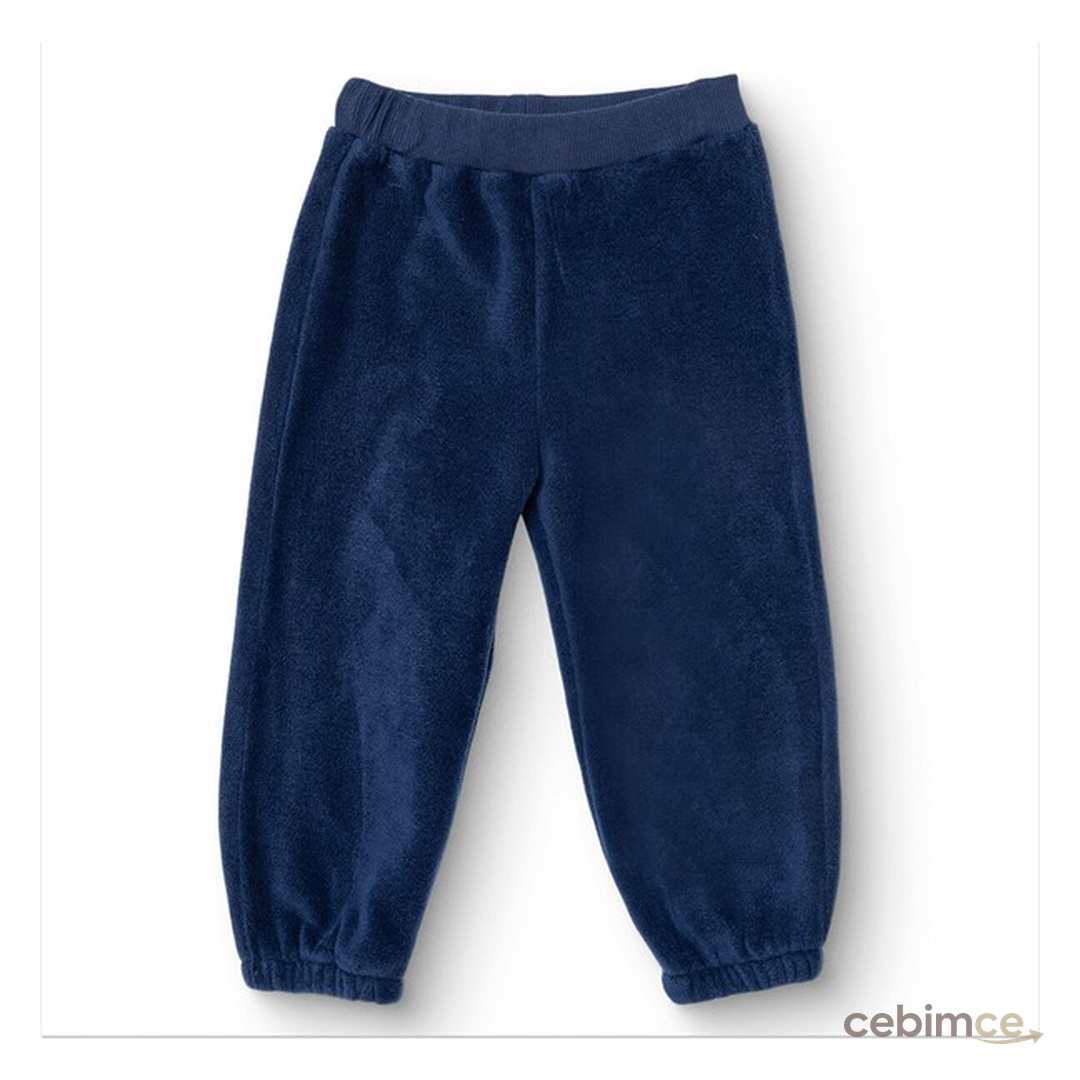 Hellobaby Erkek Bebek Polar Pantolon Modelli Yaka Atlet Kol Lastikli Paça