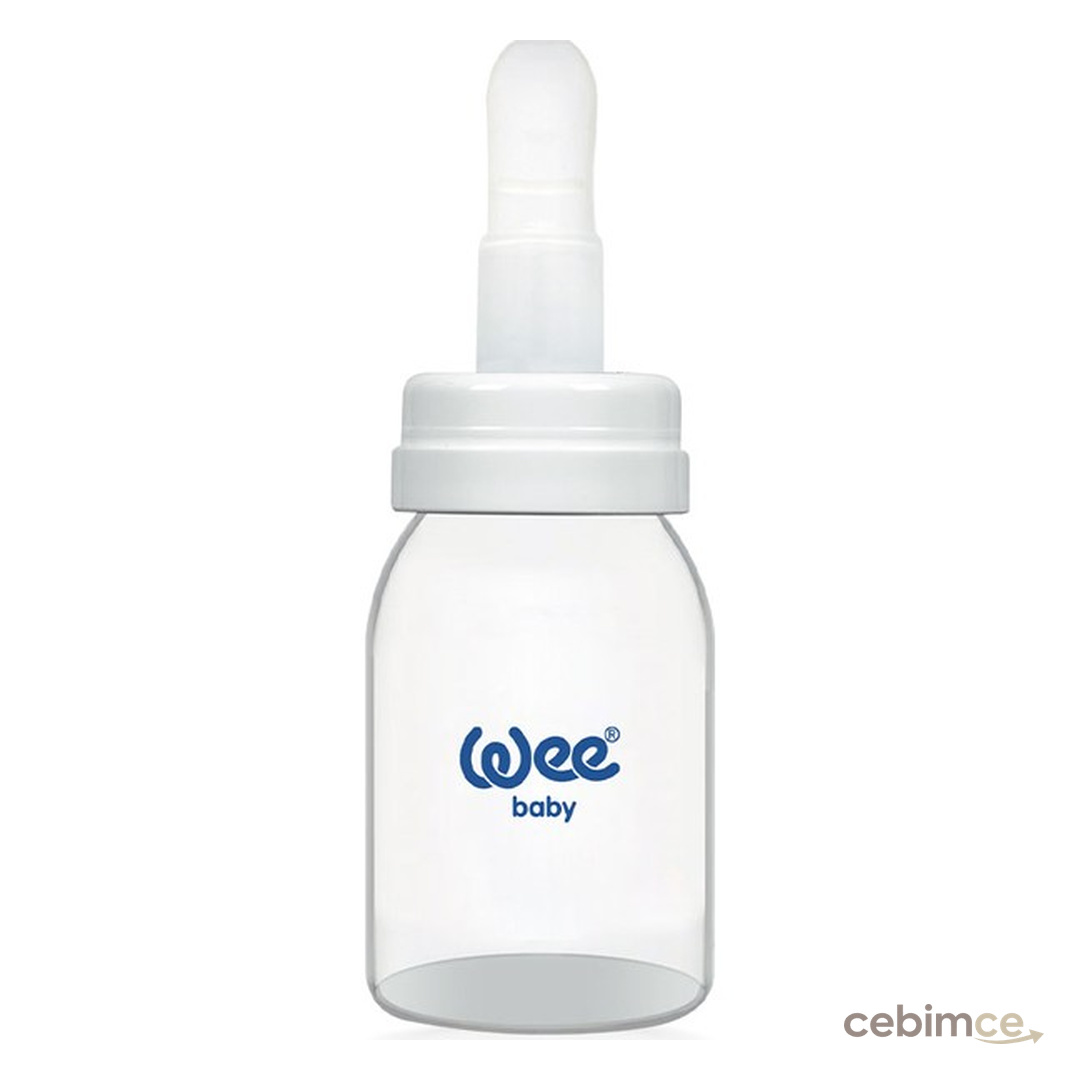 Wee Baby Anne Sütü Kaşıklı Biberon 125 Ml Yenidoğan Besleme Biberonu 0+ Ay
