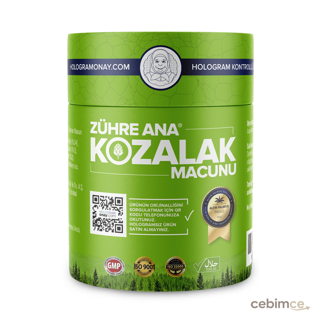 Zühre Ana Kozalak Macunu - Çam Kozalağı Macunu Hologramlı Ürün