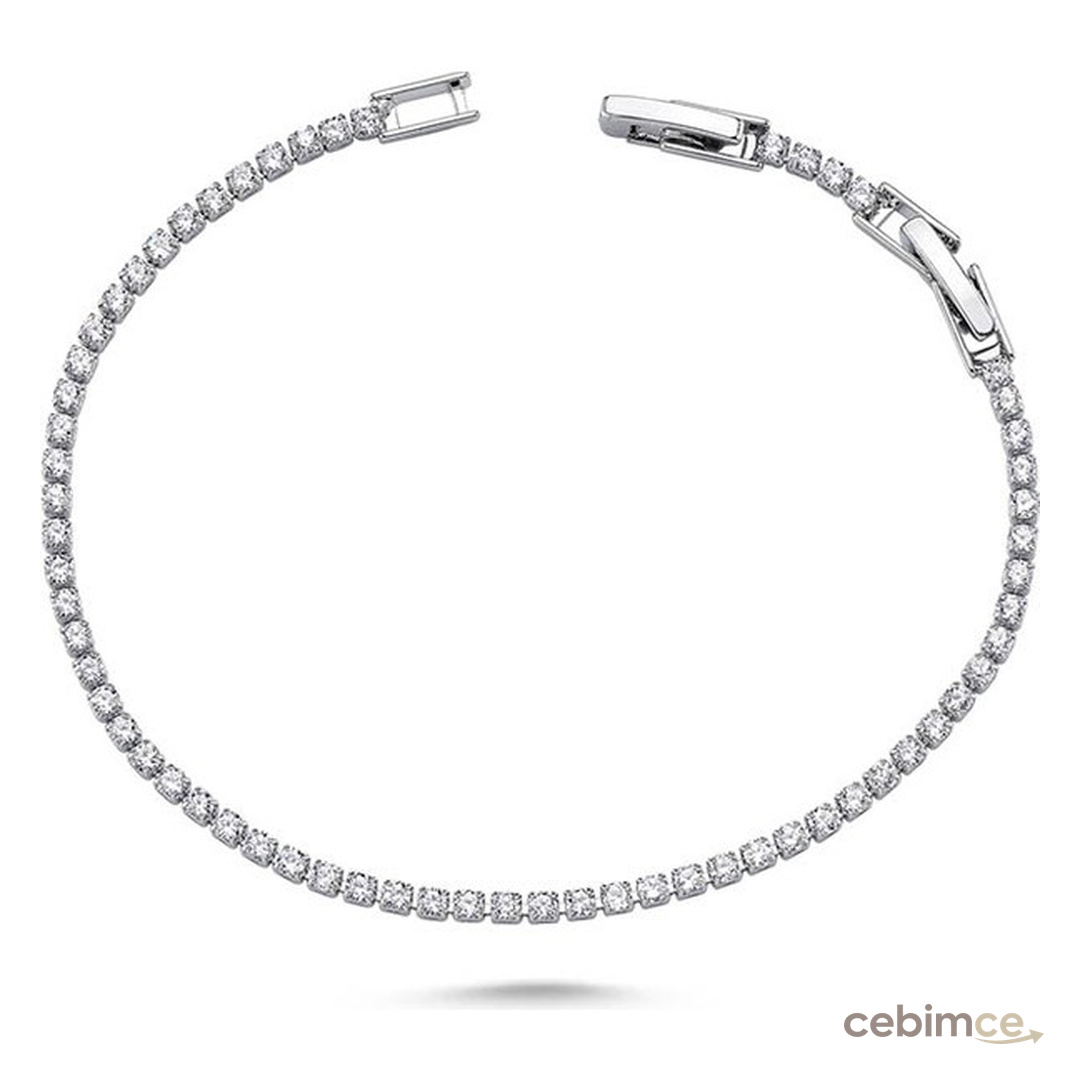 Merano Design 2mm Su Yolu Bileklik