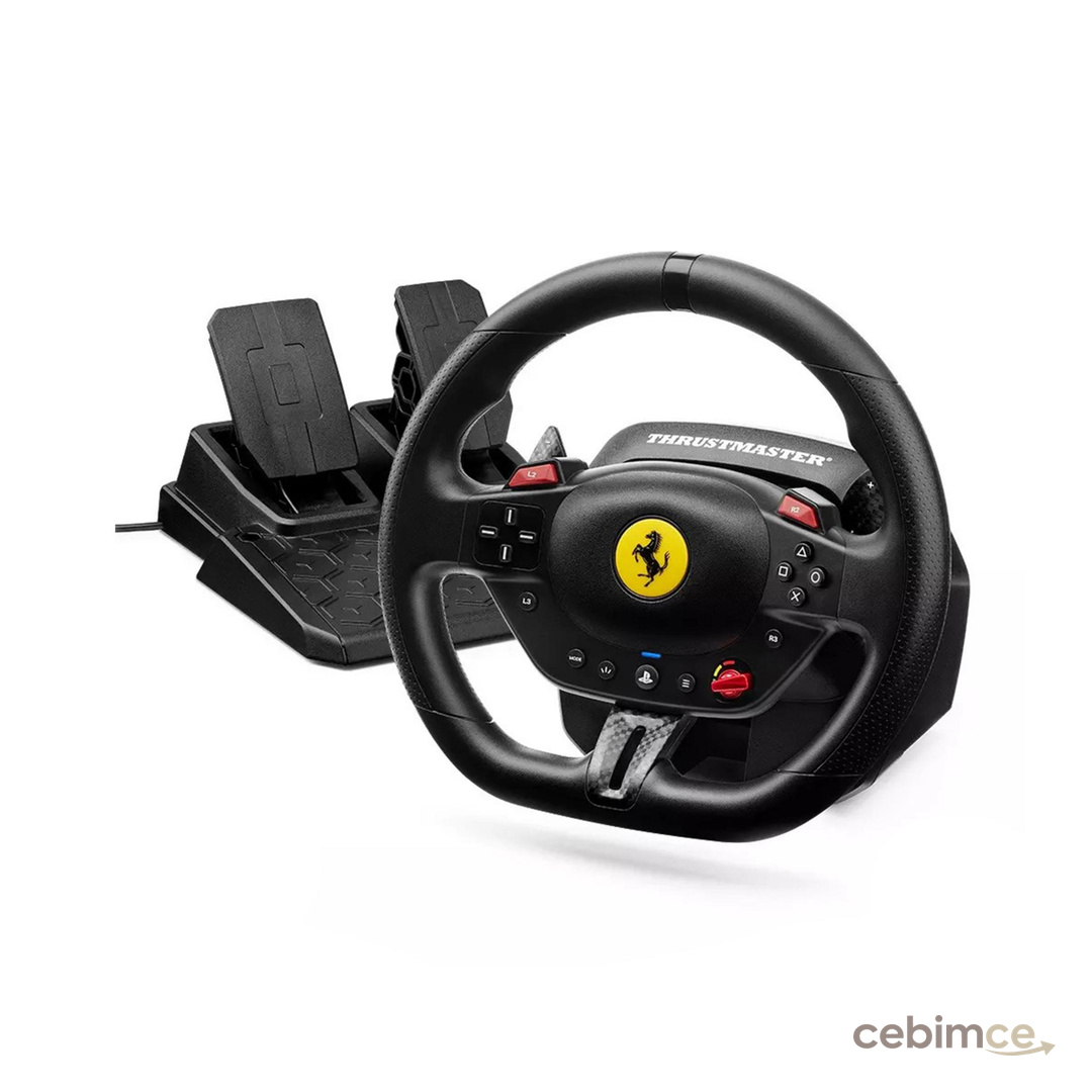 THRUSTMASTER T98-P Ferrari 296 GTB EU PC PS4-PS5 Uyumlu Direksiyon Seti